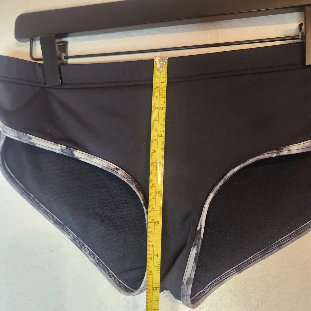 TYR Black Women's Swim Bottoms with Gray Trim
